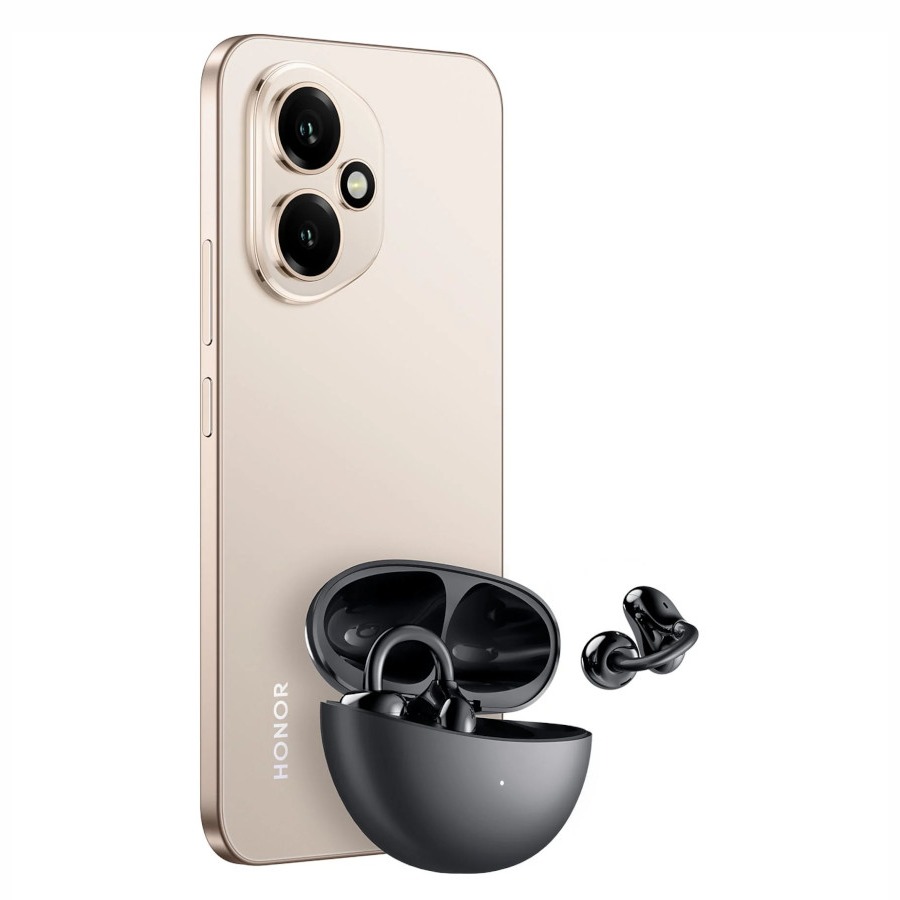 Honor 400 (256 GB) + headphones with a folding clip