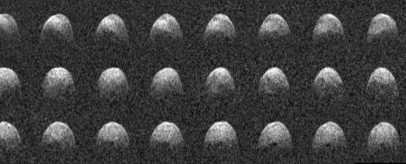 Images of asteroid 3200 Phaeton obtained by the Arecibo radio telescope