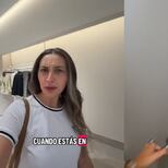 She's Argentinian, she went shopping in Dubai and was amazed by the changing rooms: see what it's like