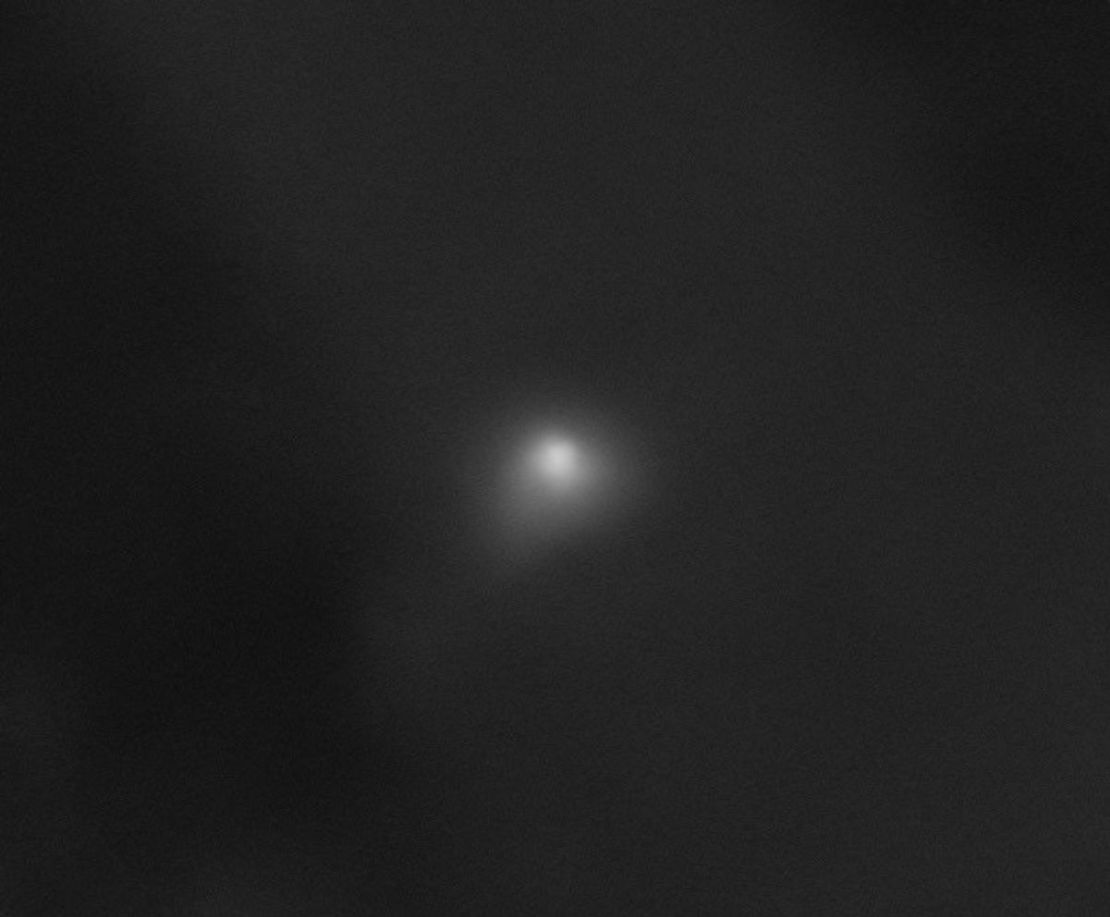 On October 2, a camera aboard NASA's Mars Reconnaissance Orbiter captured this image of the interstellar comet 3I/ATLAS.