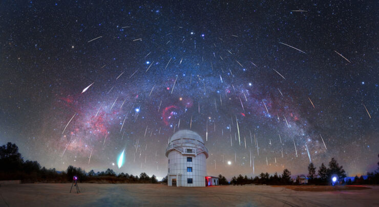 Geminid meteors