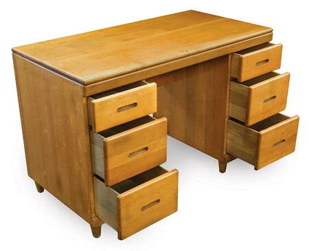 Steve Jobs' desk
