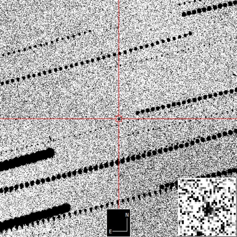 Scientists explain that it does not meet the criteria to be considered potentially dangerous. (Photo: ESA)