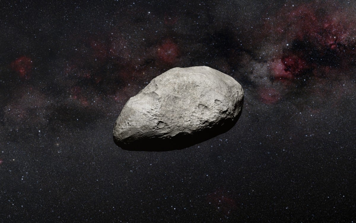 Although it will pass more than two million kilometers from Earth, its route allows testing of tracking technologies. (Reference photo: N. Bartman / EUROPEAN SPACE AGENCY / AFP)
