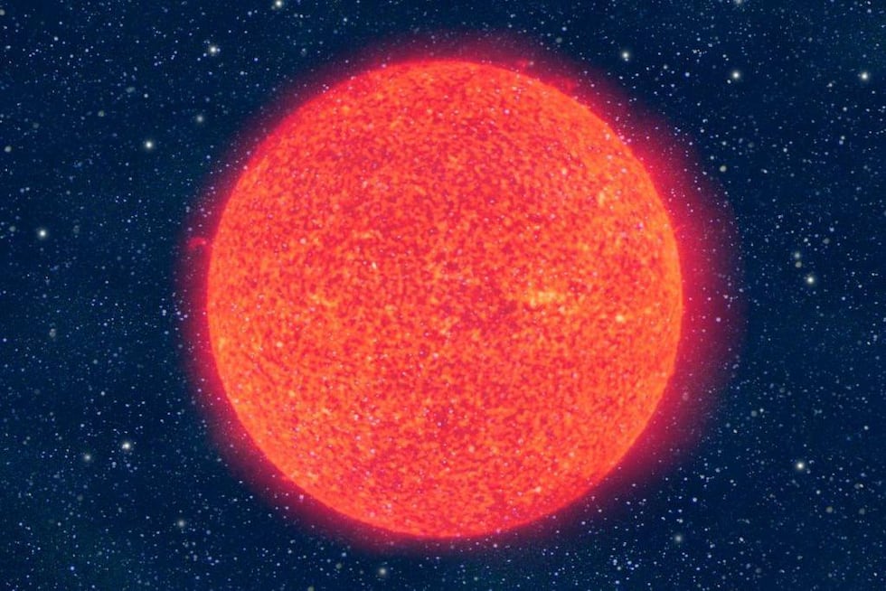In about 5 billion years, our Sun will become a red giant star like this one.
