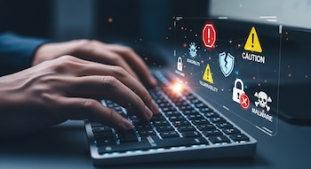 Cybercriminals create download pages