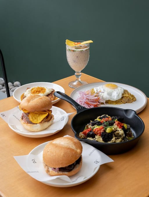 Amarena and Jose del Castillo's Creole menu.