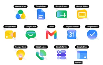 The new Google icons adopt gradient effects and abandon the mandatory use of four classic colors in all cases. (9to5Google)